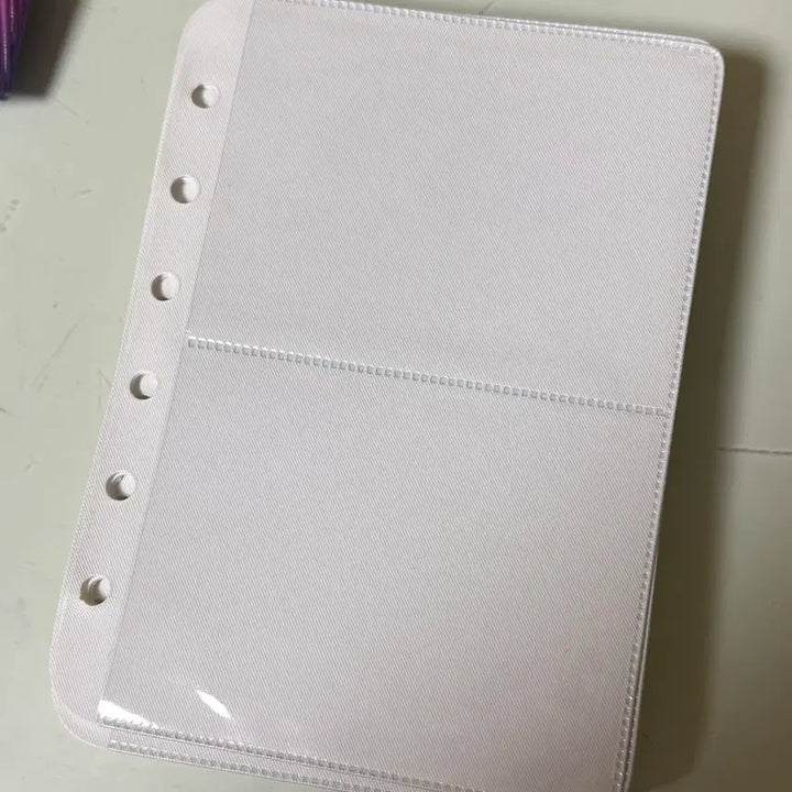 [BUNJANG] 2-Pocket Binder Page / a7 바인더 포카 2포켓 속지 내지 다이어리 6공 육공