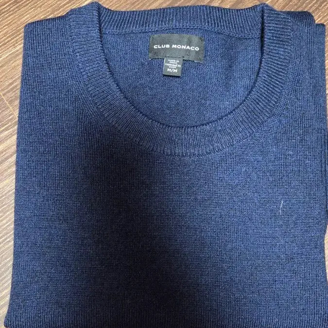 [BUNJANG] Club Monaco Navy Knit Sweater / 클럽모나코 니트(M사이즈, 네이비)