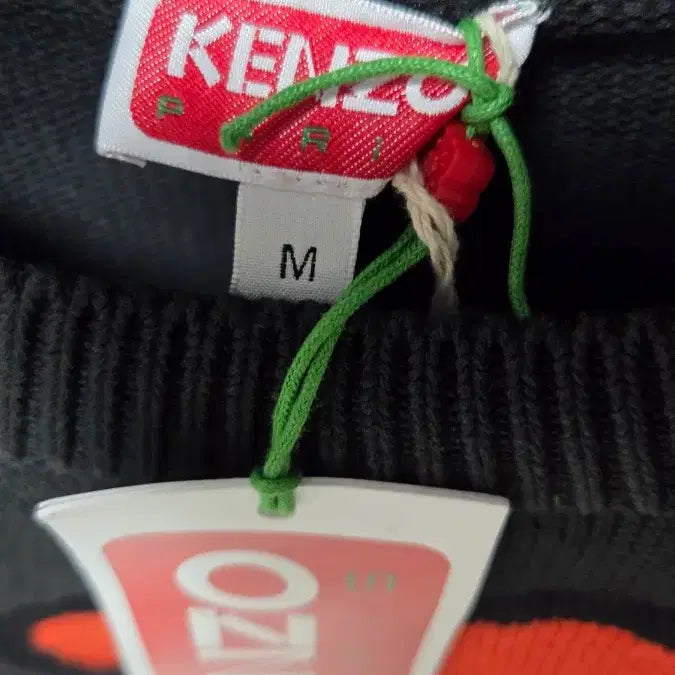 [BUNJANG] Kenzo Flower Knit Black M Size / 겐죠 플라워 니트 블랙 M 사이즈 새제품