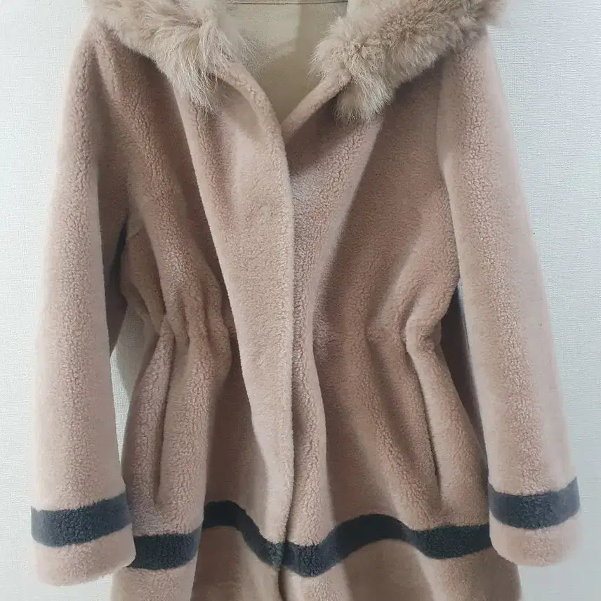 [BUNJANG] Monte Milano Fox Fur Shearling Jacket M / Monte Milano 폭스퍼 양털자켓 M