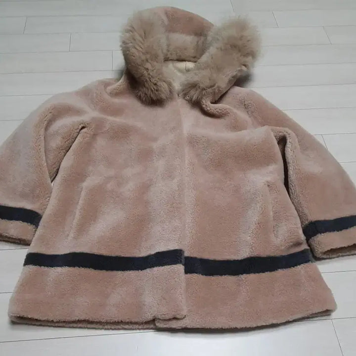 [BUNJANG] Monte Milano Fox Fur Shearling Jacket M / Monte Milano 폭스퍼 양털자켓 M