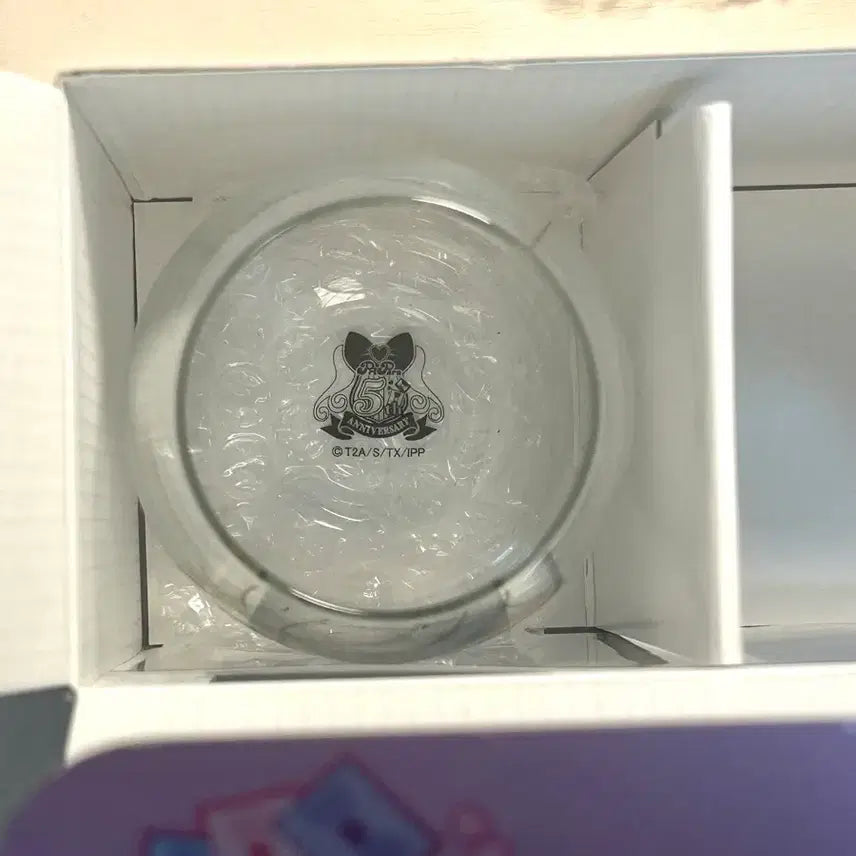 [SOLD OUT] 프리파라 라라 5주년 유리컵 굿즈