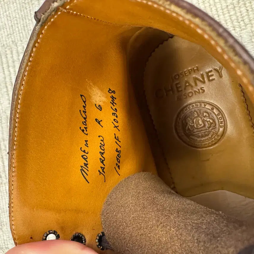 [BUNJANG] Joseph Cheaney Boots 260 / 조셉치니 부츠 260