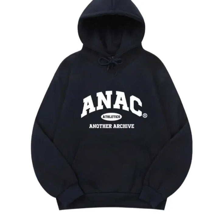 [BUNJANG] ANAC Navy Hoodie / ANAC 남색 후드티
