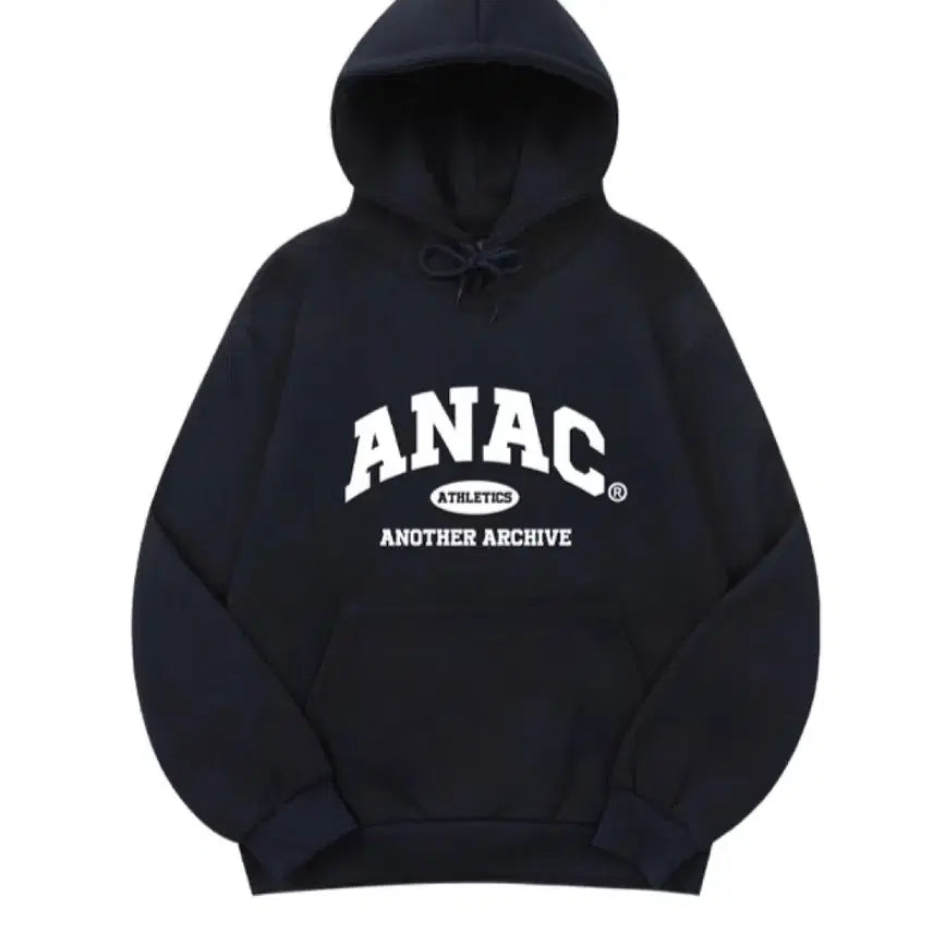 [BUNJANG] ANAC Navy Hoodie / ANAC 남색 후드티