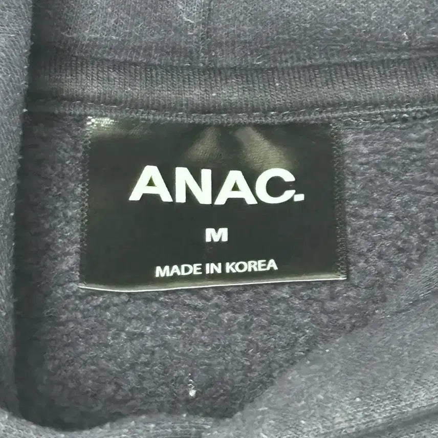 [BUNJANG] ANAC Navy Hoodie / ANAC 남색 후드티