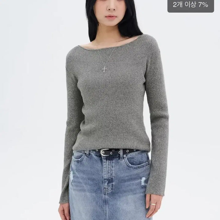 [BUNJANG] 8 Seconds Gray Button Cardigan / 에잇세컨즈 버튼 가디건