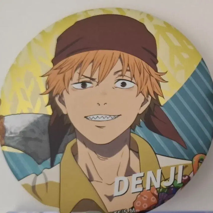 [BUNJANG] Chainsaw Man Denji Can Badge / 체인소맨 덴지 할로윈 캔뱃지