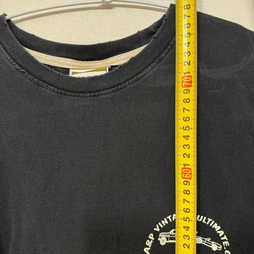 [BUNJANG] Agent.P Black T-shirt / 에이전트피크 반팔티 블랙