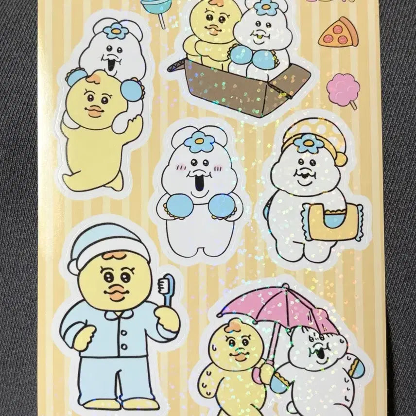 [BUNJANG] Umpochamu Hologram Sticker Bundle Set / 음뽀챠무 홀로그램 스티커 일괄