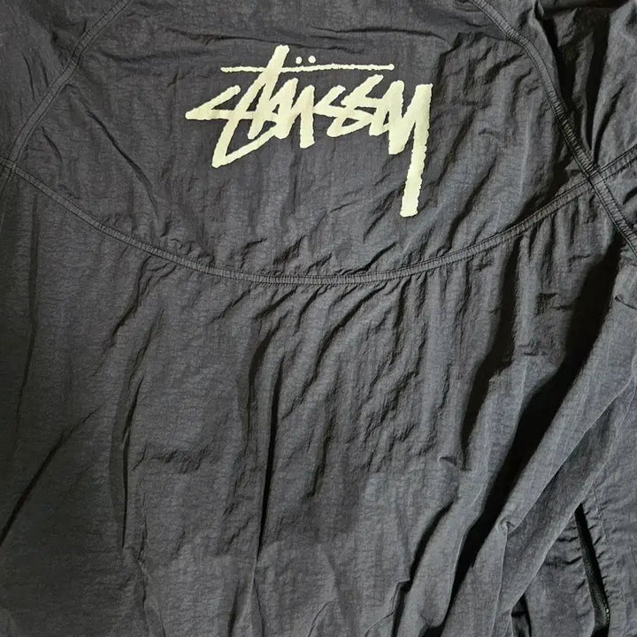 [BUNJANG] Nike x Stussy Nlsulfanyl Windrunner Jacket Noir / [XL] 나이키 x 스투시 나투시 윈드러너 재킷 오프 누아르