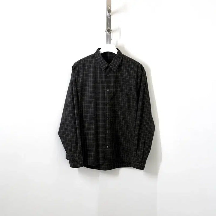 [BUNJANG] Black Window Checkered Shirt / 벨리에 블랙 윈도우 체크셔츠 판매