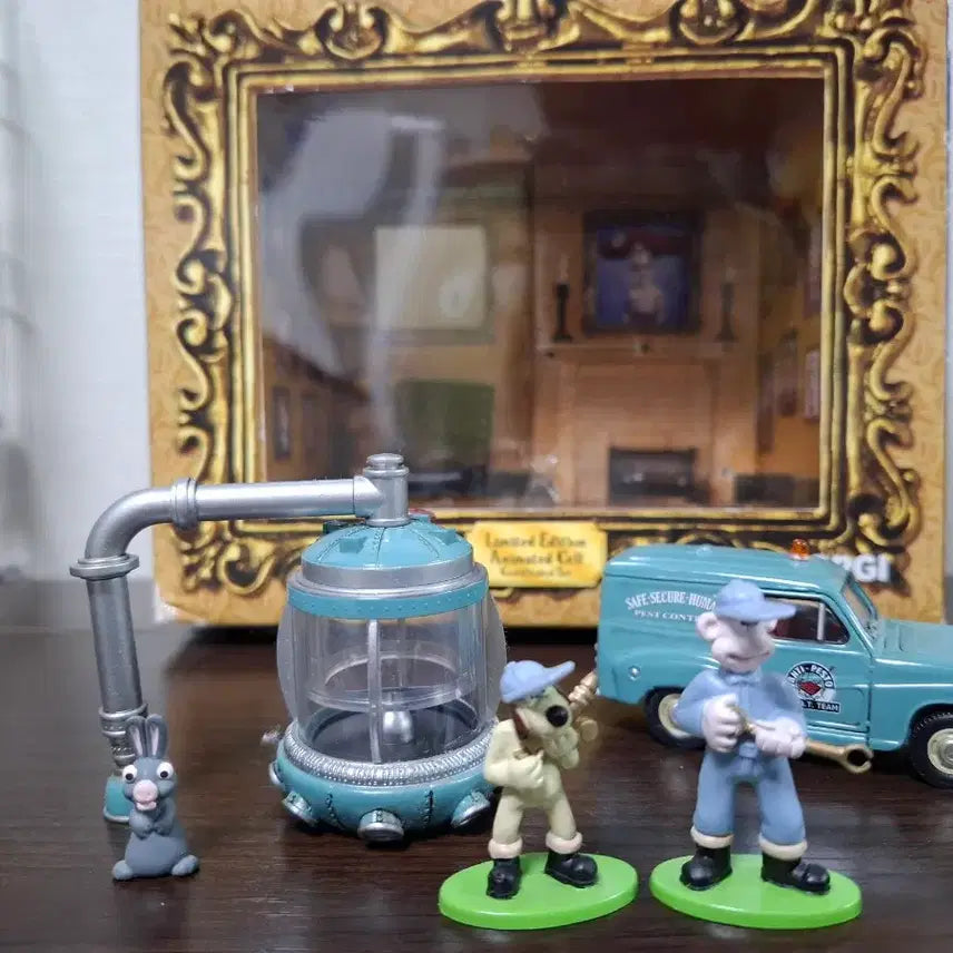 [BUNJANG] Wallace & Gromit Giant Rabbit Figure Set / 월레스와 그로밋 거대토끼 피규어 세트