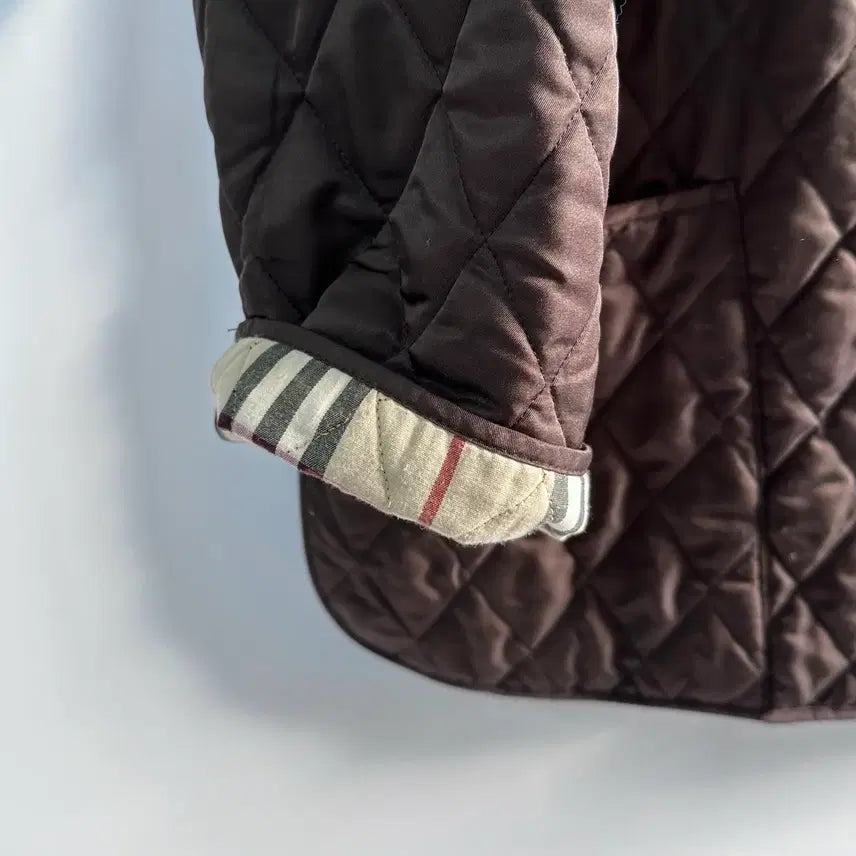 [BUNJANG] Burberry Quilted Jacket (Size 44) / 버버리 브라운 퀼팅 자켓 (va.44)