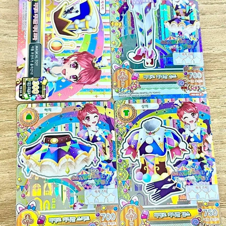 [BUNJANG] Aikatsu Amy Piero Carnival Card Set / 아이엠스타 에이미 카드 세트(피에로 카니발 세트)급처