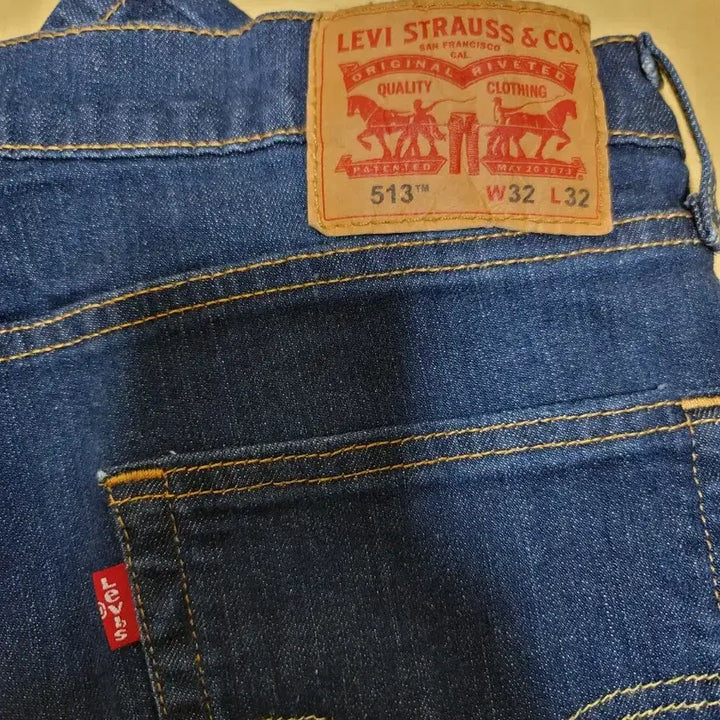 [BUNJANG] Levi's 513 Slim Straight Jeans / 리바이스 513 청바지 32X32