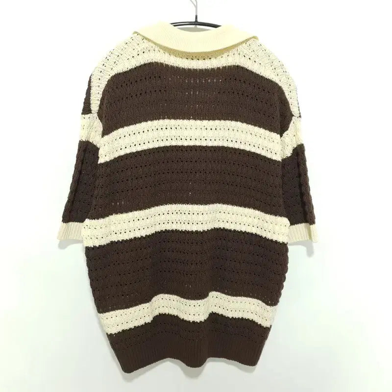 [BUNJANG] 8Seconds Knit Polo Shirt / 에잇세컨즈 반팔 카라 니트 L_S1678
