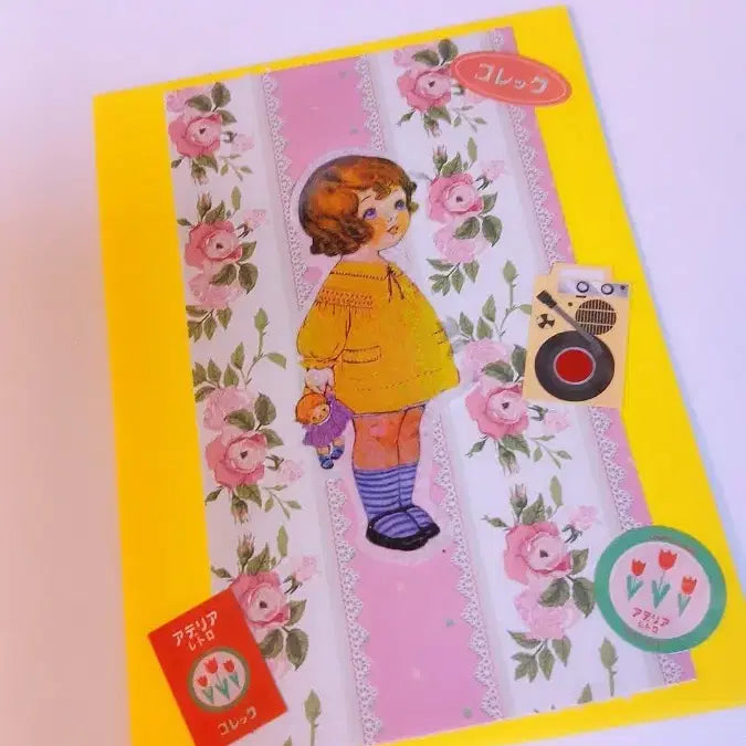 [BUNJANG] Retro Wooden Keyring Charm / 일본 레트로  키링참(나무네)