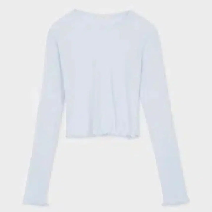 [BUNJANG] Foret Blibli Sorah Frill Long Sleeve T-Shirt / 포레스트 블럽리티 소라
