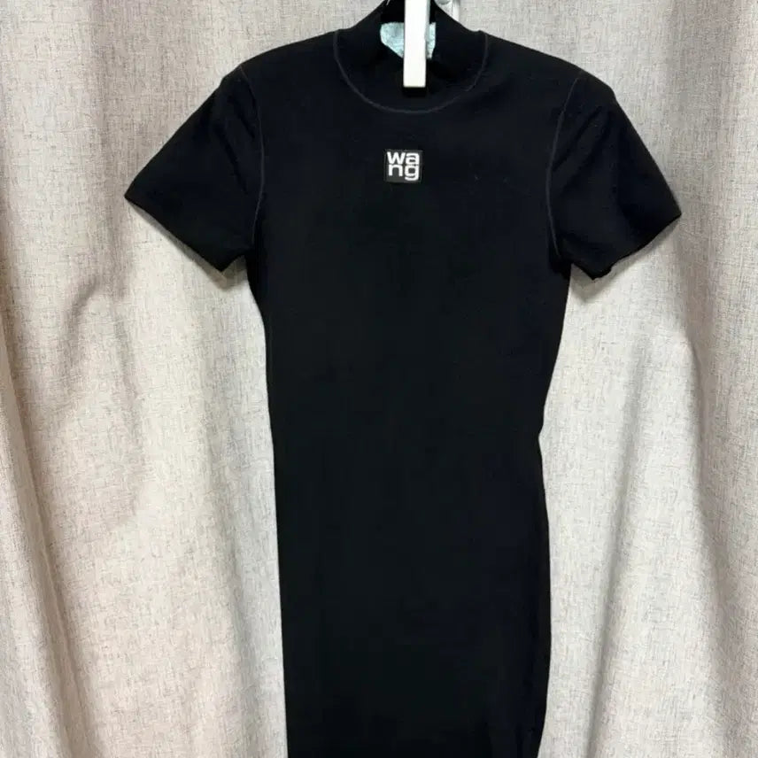 [BUNJANG] Alexander Wang Lisa Logo Patch Dress / 국문탭) 알렉산더왕 블핑 리사 로고 원피스 (새상품 컨디션)