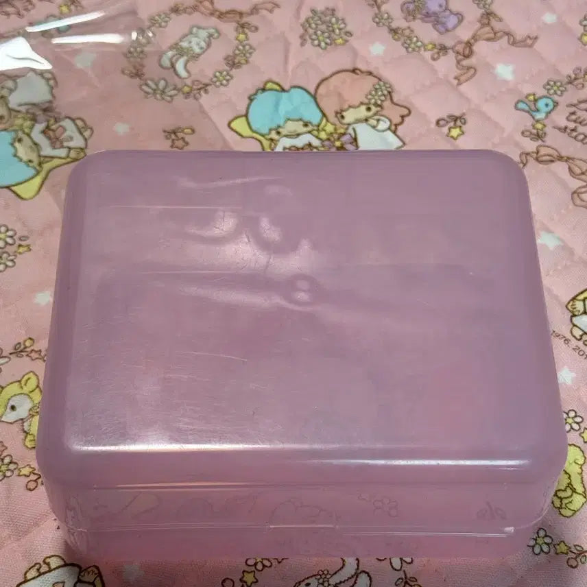 [BUNJANG] Sanrio Rose Pink Kitty Storage Box / 고전 꽃키티 보관함 스티커보관 장미키티 핑크 산리오
