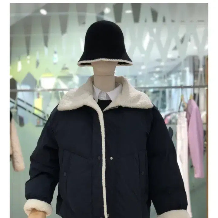 [BUNJANG] Plastic Island Short Padded Jacket / 플라스틱아일랜드 패딩