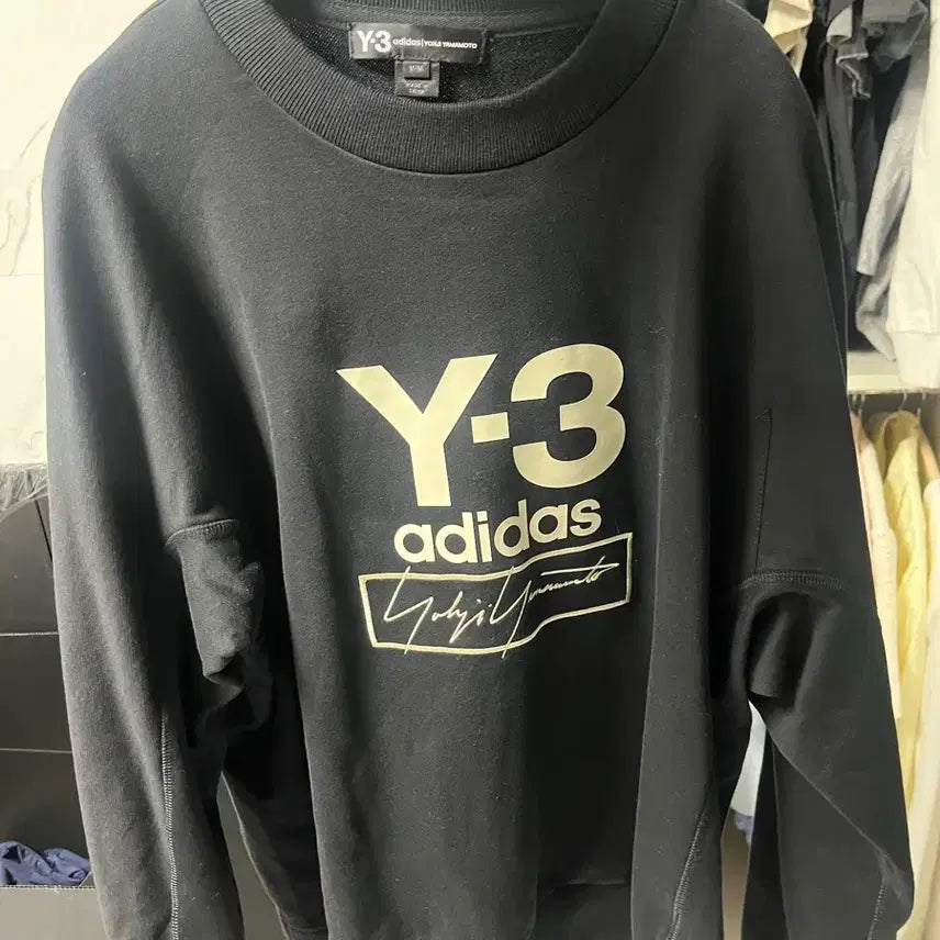[BUNJANG] Y-3 Black Sweatshirt / Y-3 블랙 맨투맨