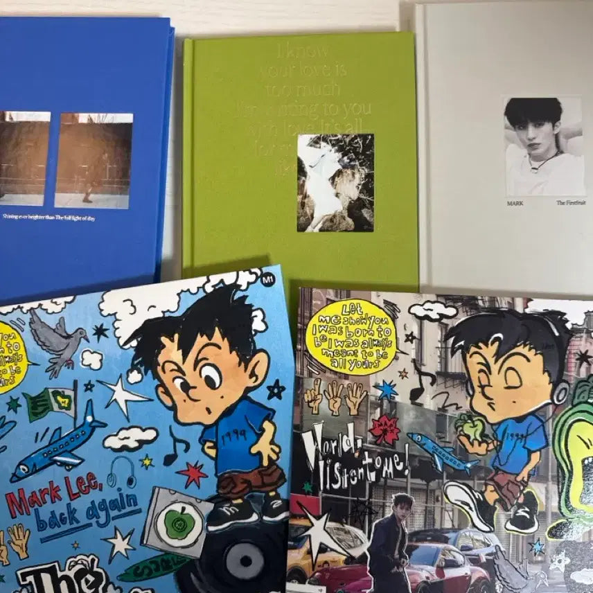 [BUNJANG] Mark Solo Album Bundle Set / 덤폭) 마지막가격내림 마크 솔로앨범 일괄 양도