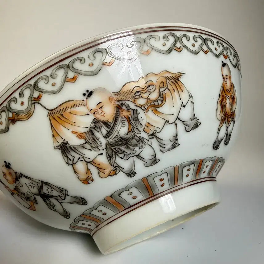 [BUNJANG] Celadon Porcelain Younghee Painting Complete / 분채 영희도문 완