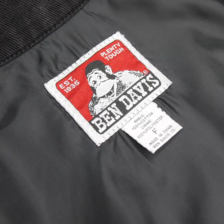 [BUNJANG] BEN DAVIS Black Coverall Chore Coat Work Jacket / BEN DAVIS 벤데이비스 흑청 블랙커버올 초어코트 워크자켓F ~105