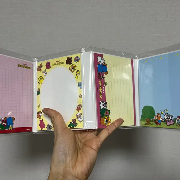 [BUNJANG] Tabeko Dobutsu Folding Memo Set / 타베코도부츠 메모지 접이식 세트 새제품