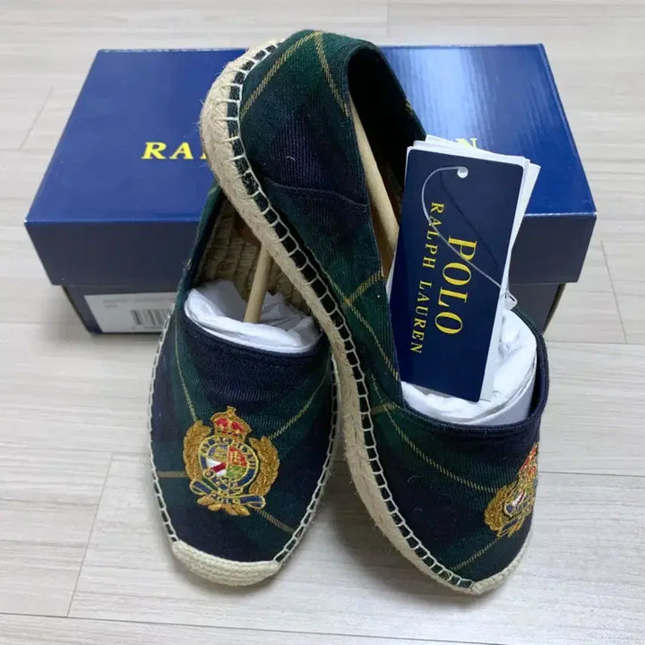 [BUNJANG] Polo Ralph Lauren Sevio Crest Espadrilles / 폴로 랄프로렌 세비오 크레스트 에스파드류