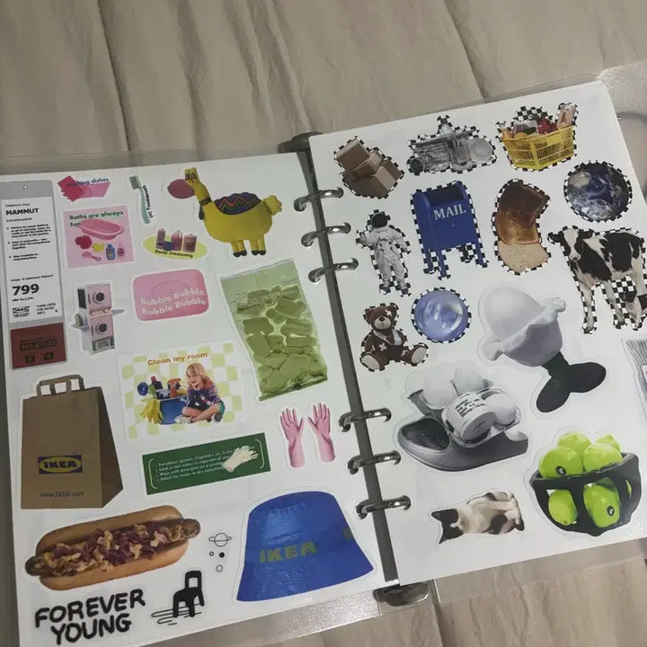 [BUNJANG] Toploader Sticker Set / 다꾸 스티커 (이형지북)