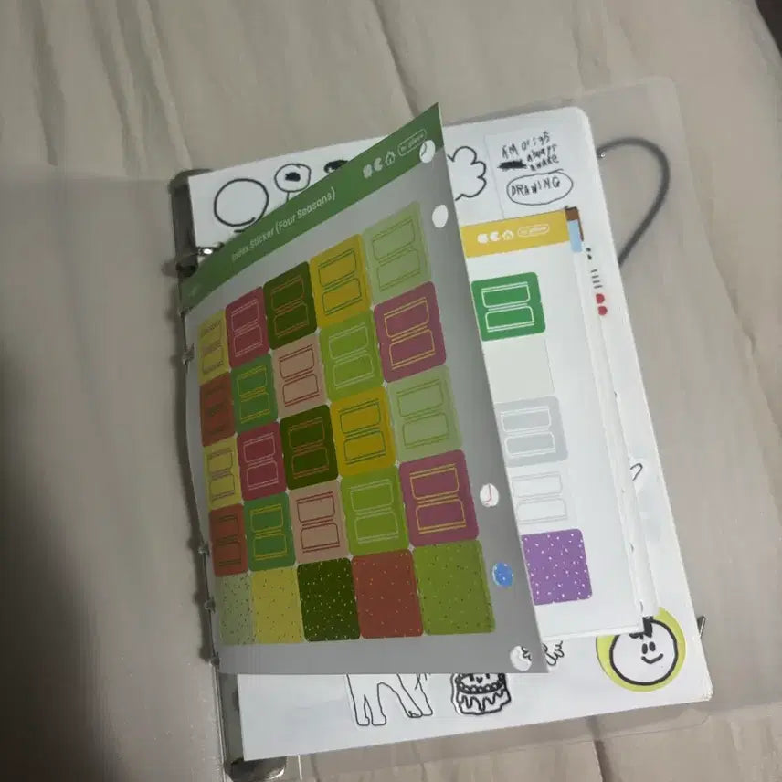 [BUNJANG] Toploader Sticker Set / 다꾸 스티커 (이형지북)