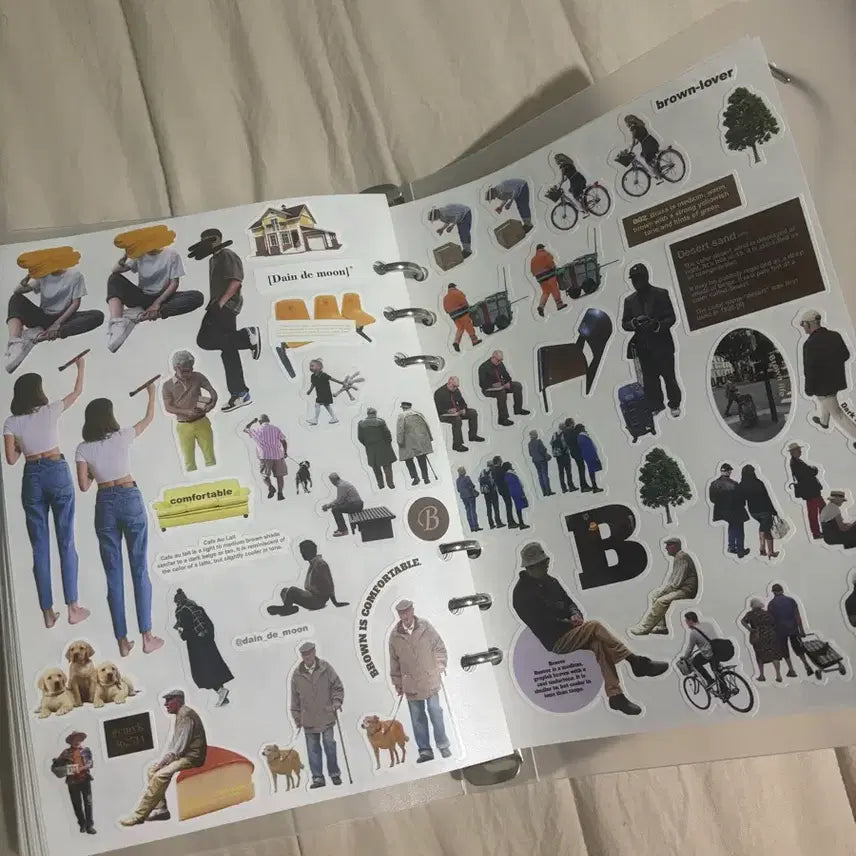 [BUNJANG] Toploader Sticker Set / 다꾸 스티커 (이형지북)