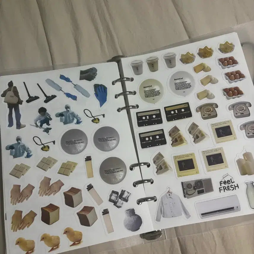 [BUNJANG] Toploader Sticker Set / 다꾸 스티커 (이형지북)