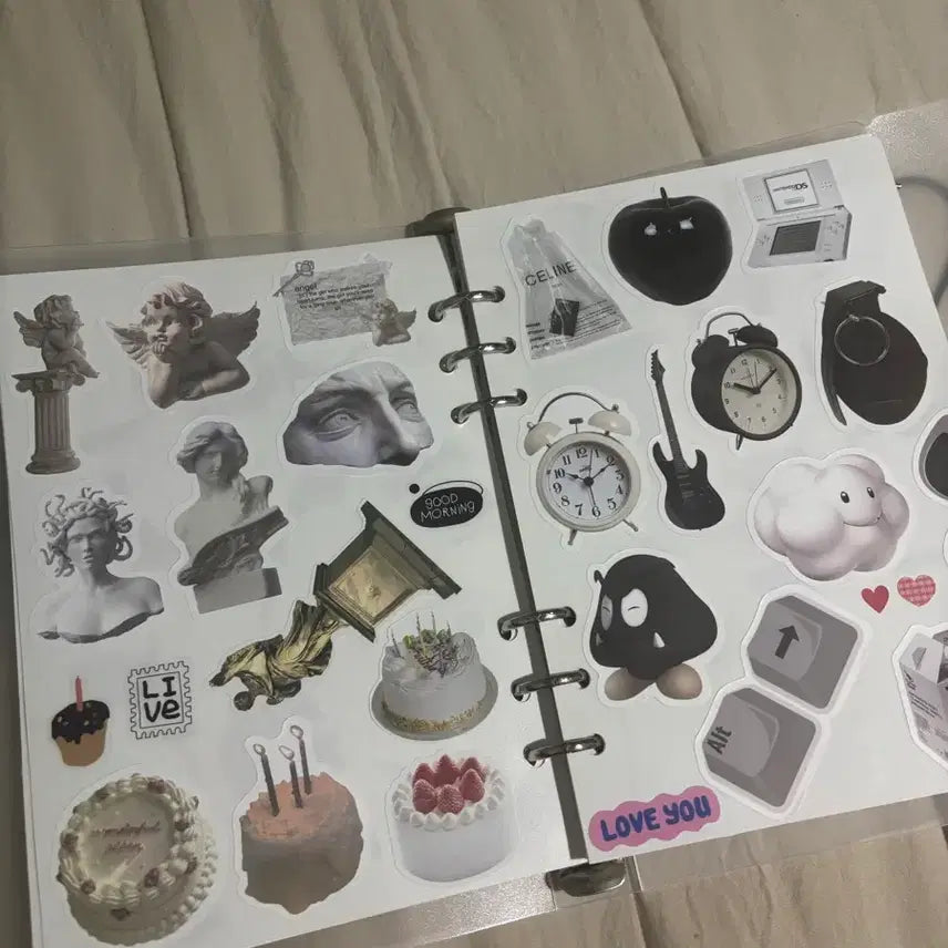 [BUNJANG] Toploader Sticker Set / 다꾸 스티커 (이형지북)