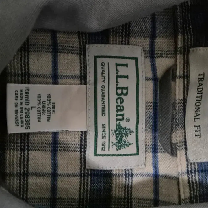 [BUNJANG] L.L.Bean Work Shirt Gray L / L.L.BEAN 엘엘빈 워크셔츠 그레이 L