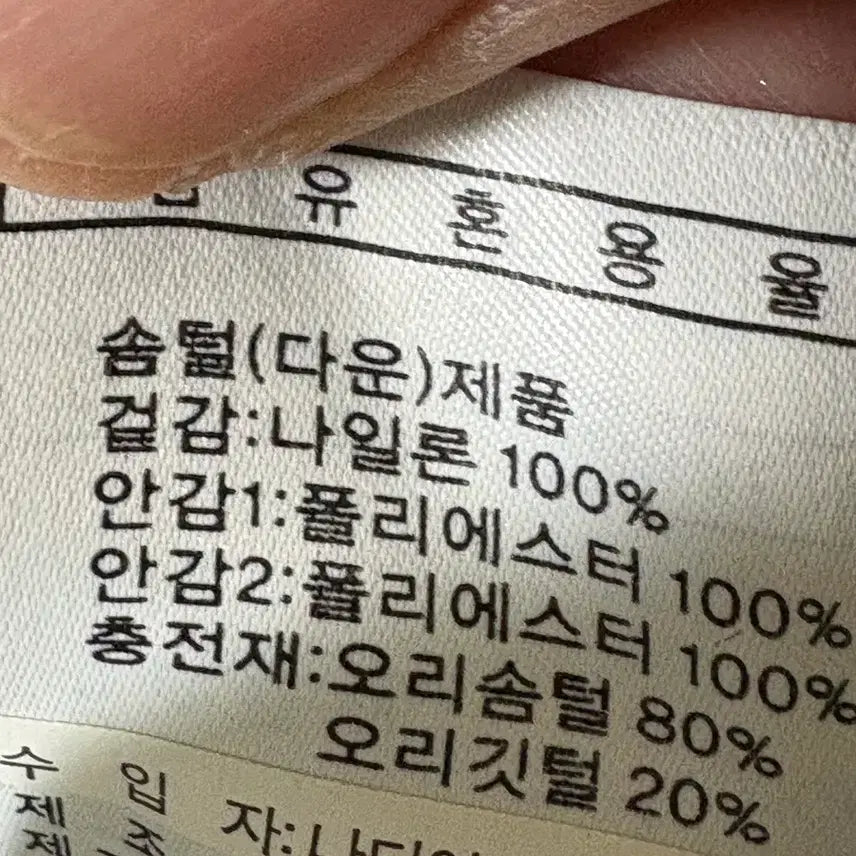 [BUNJANG] Fila Performance Blue Puffer Down Jacket / 휠라 퍼포먼스 블루 푸퍼 패딩 점퍼 95