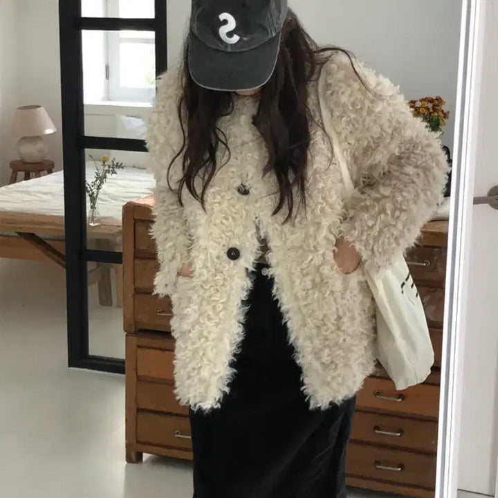 [BUNJANG] C U Soon Faux Fur Jacket / 씨유쑨 퍼자켓