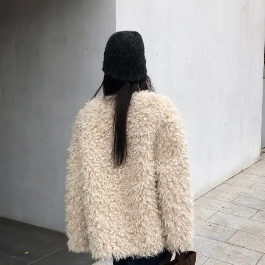 [BUNJANG] C U Soon Faux Fur Jacket / 씨유쑨 퍼자켓