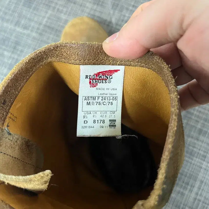 [BUNJANG] Red Wing Engineer Boots US9.5 / 레드윙 엔지니어드부츠 8178 us9.5