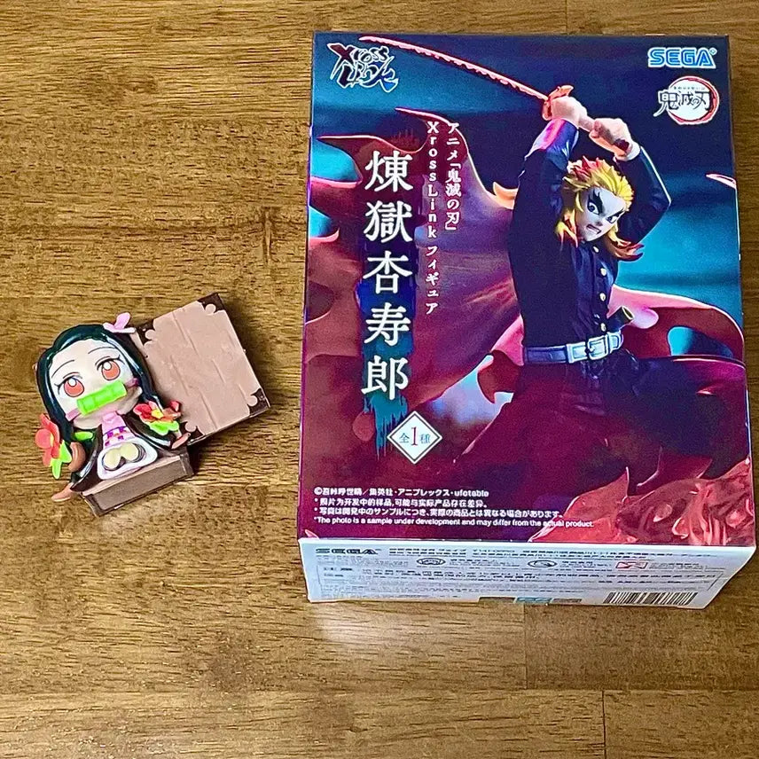 [SOLD OUT] 렌고쿠 쿄주로 (미개봉) + 네즈코 미니 피규어 귀멸의칼날 피규어