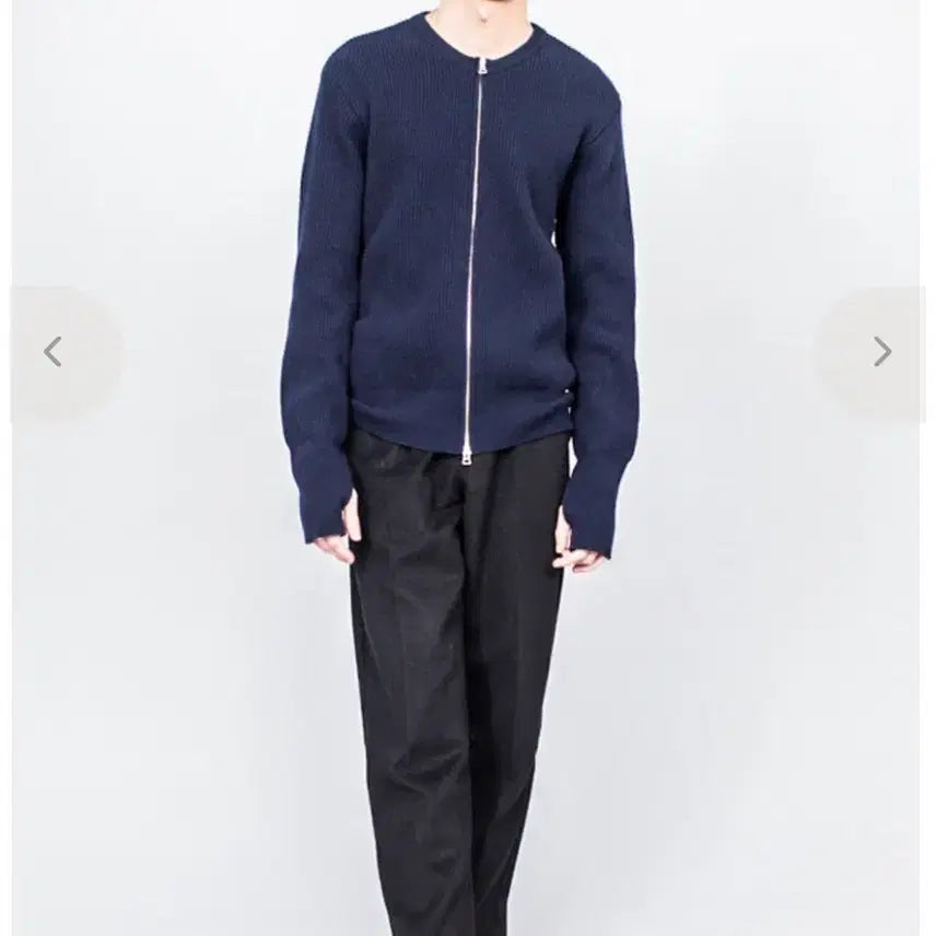 [BUNJANG] Our Legacy Virgin Wool Two-Way Cardigan Navy / [48] 아워레가시 버진울투웨이 가디건 네이비