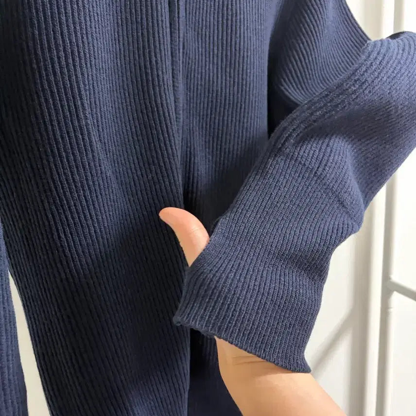[BUNJANG] Our Legacy Virgin Wool Two-Way Cardigan Navy / [48] 아워레가시 버진울투웨이 가디건 네이비