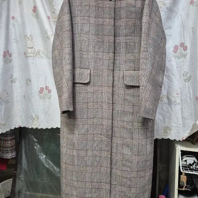 [BUNJANG] Handmade Long Coat / 시스템   핸드메이드   롱  코트  :간절기용~~