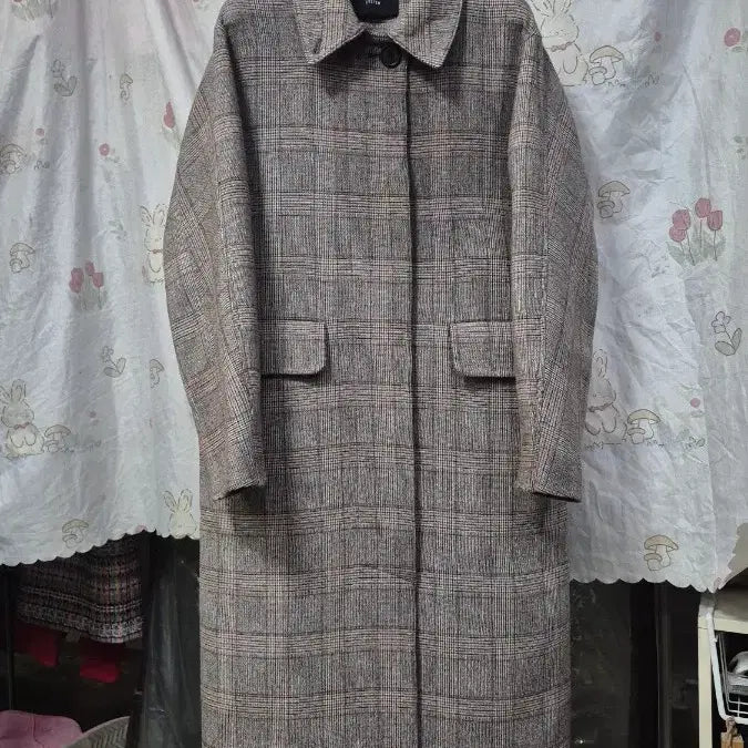 [BUNJANG] Handmade Long Coat / 시스템   핸드메이드   롱  코트  :간절기용~~