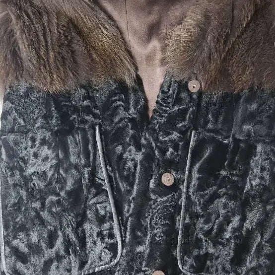 [BUNJANG] Jindo Elfe Sable Fox Lamb Vest / 진도 엘페 세이블 느낌의 폭스 램 베스트