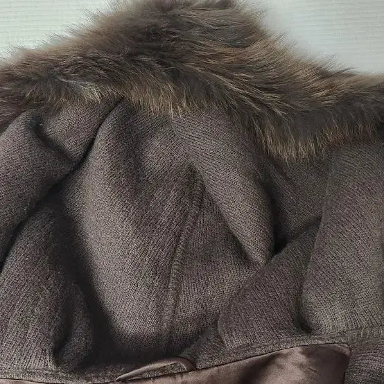 [BUNJANG] Jindo Elfe Sable Fox Lamb Vest / 진도 엘페 세이블 느낌의 폭스 램 베스트