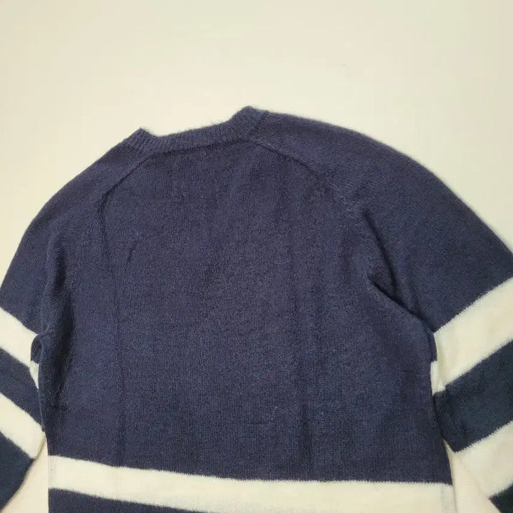 [BUNJANG] 8 Seconds V-Neck Knit Sweater Navy / 에잇세컨즈 8 seconds V넥 니트 오버핏 105 네이비